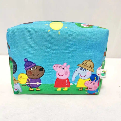 Personalized Cartoon Printed Kids Box Pouch